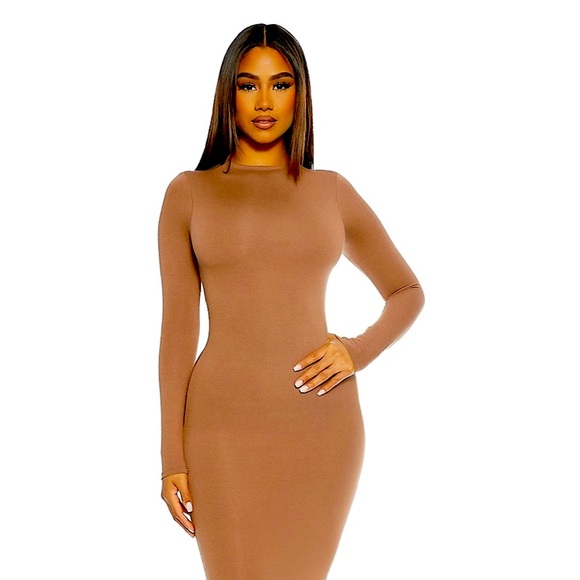 NW Maxi Long Sleeve Dress - Picture 1 of 2